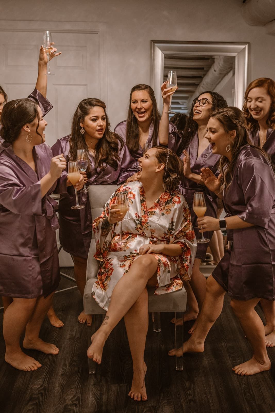 Bridal party, Metro-Atlanta, Acworth, GA, The Cowan Historic Mill 