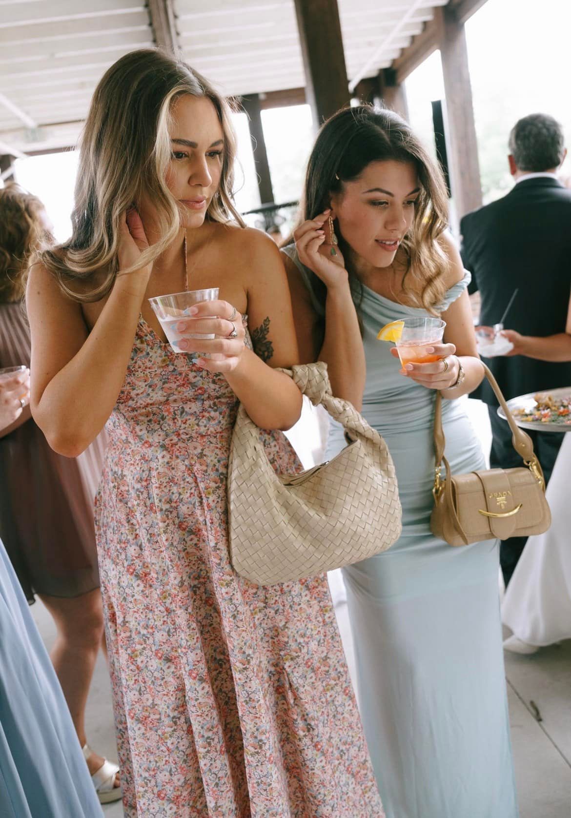 Family enjoying a boutique cocktail hour experience in Metro-Atlanta. OTP
