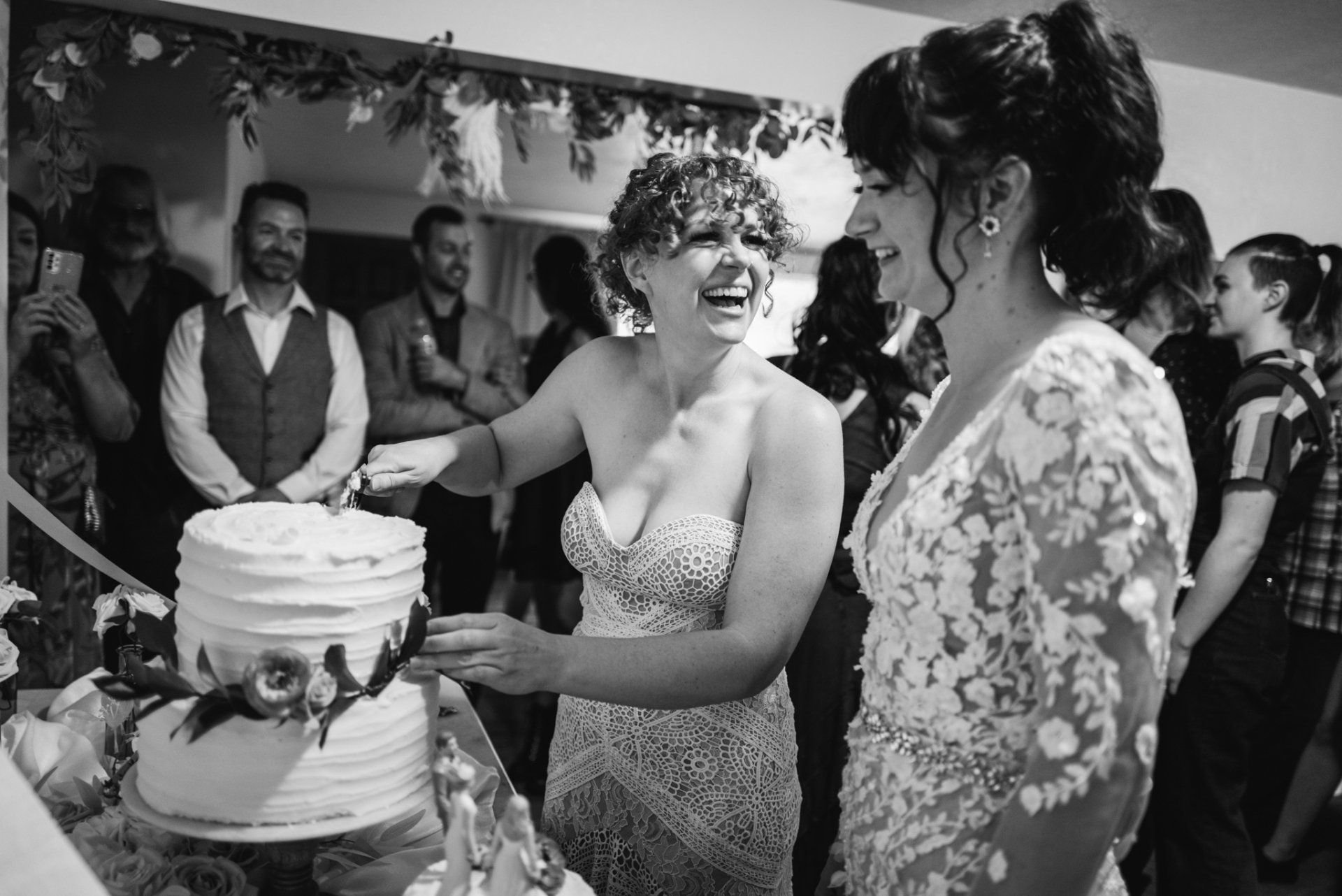 Pamela, Henry, and Amanda's Throuple Wedding by Silk + Salt Photography