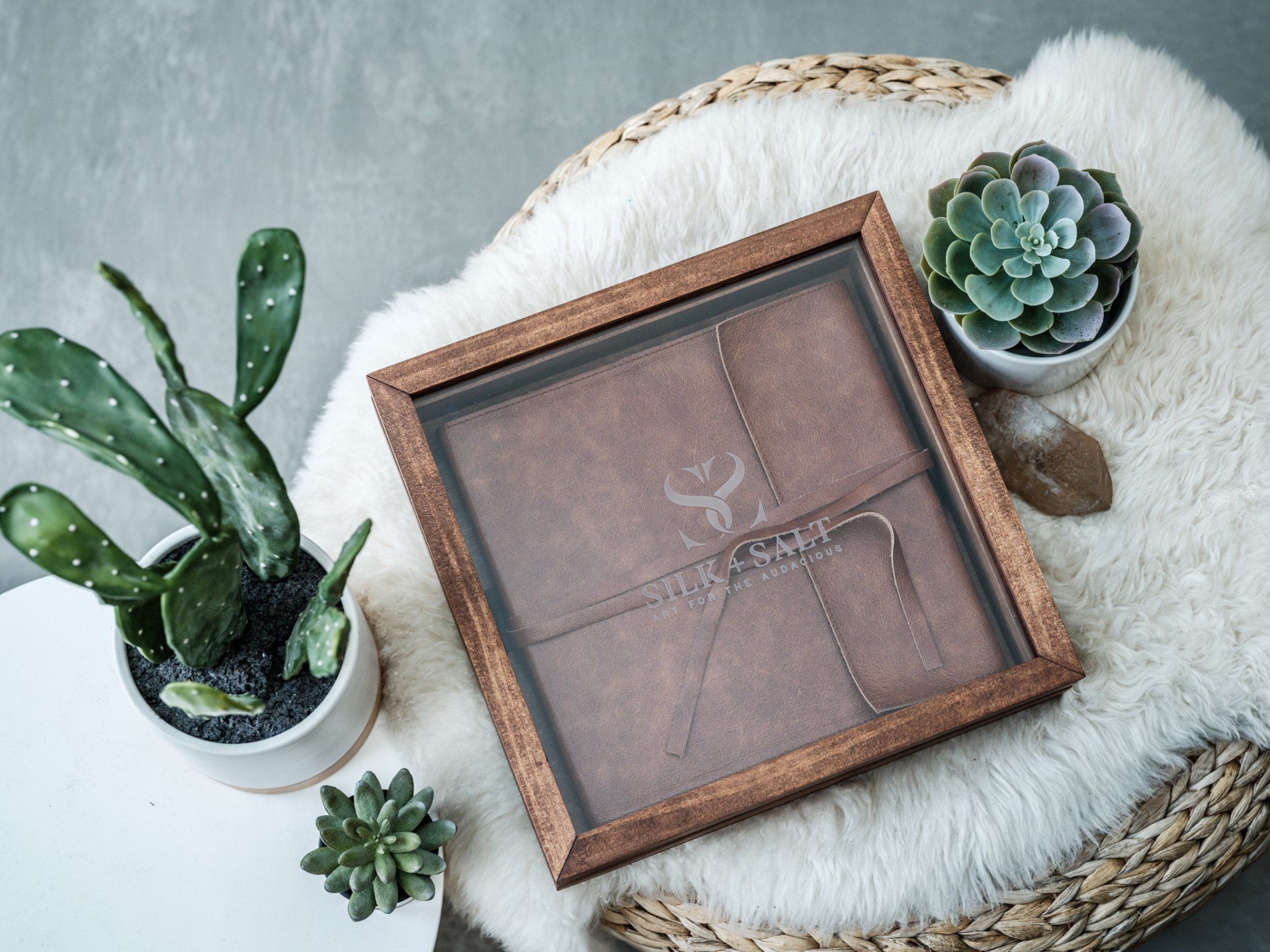 COUTURE ALBUM + BOX by Silk + Salt Photography