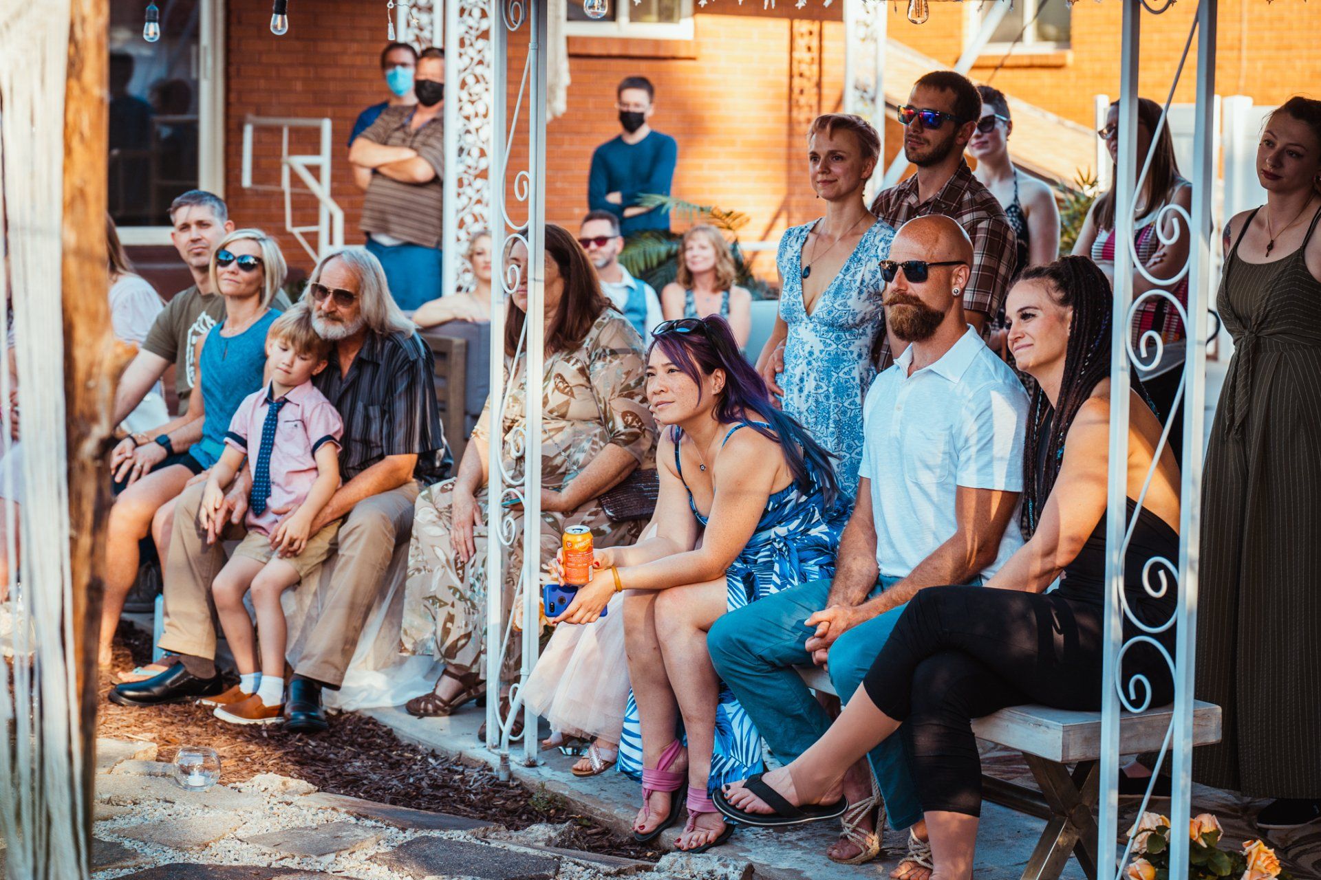 Pamela, Henry, and Amanda's Throuple Wedding by Silk + Salt Photography