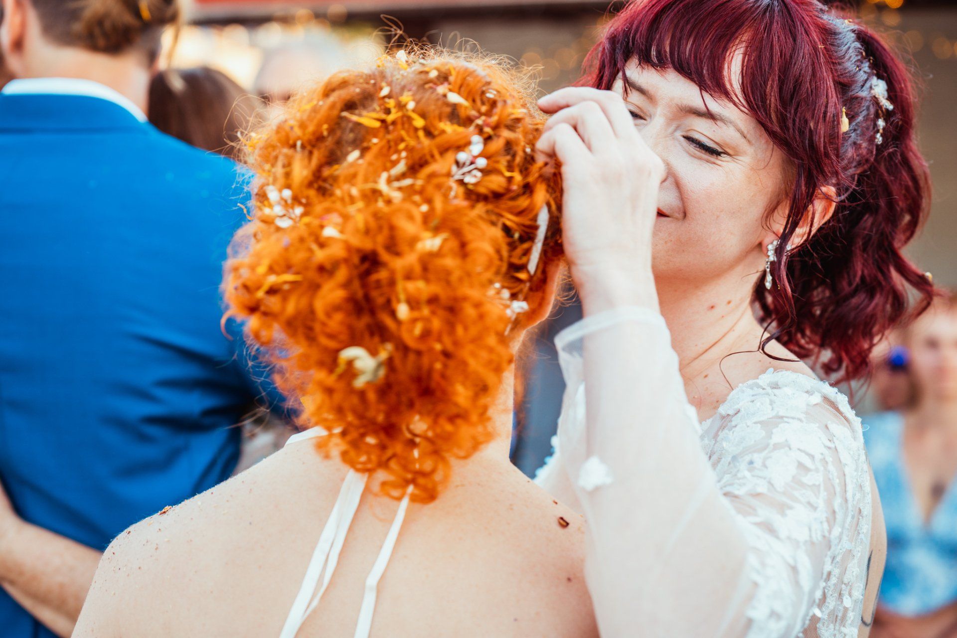 Pamela, Henry, and Amanda's Throuple Wedding by Silk + Salt Photography