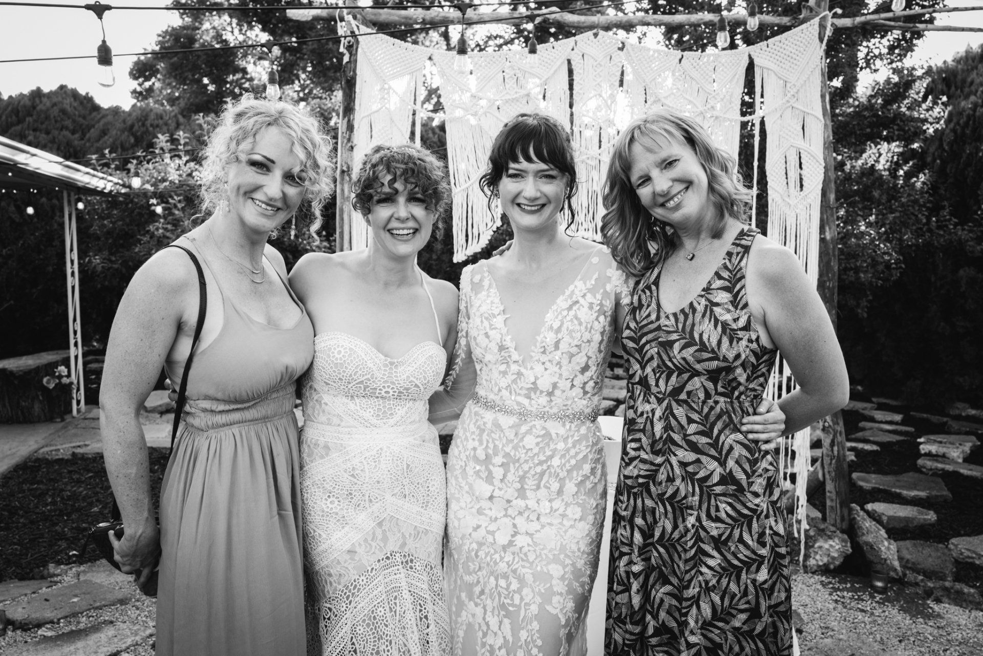 Pamela, Henry, and Amanda's Throuple Wedding by Silk + Salt Photography