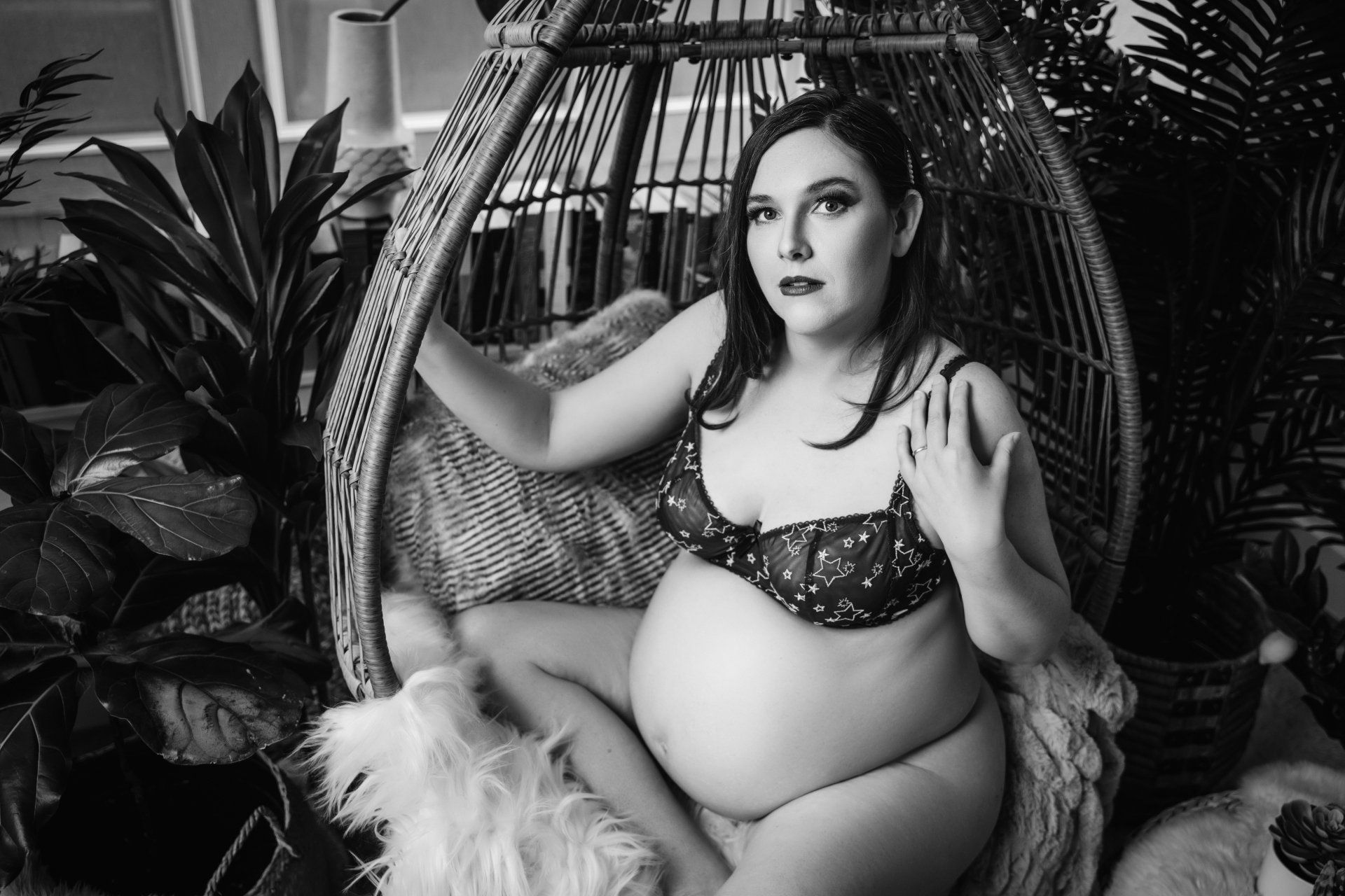 boho maternity shoot