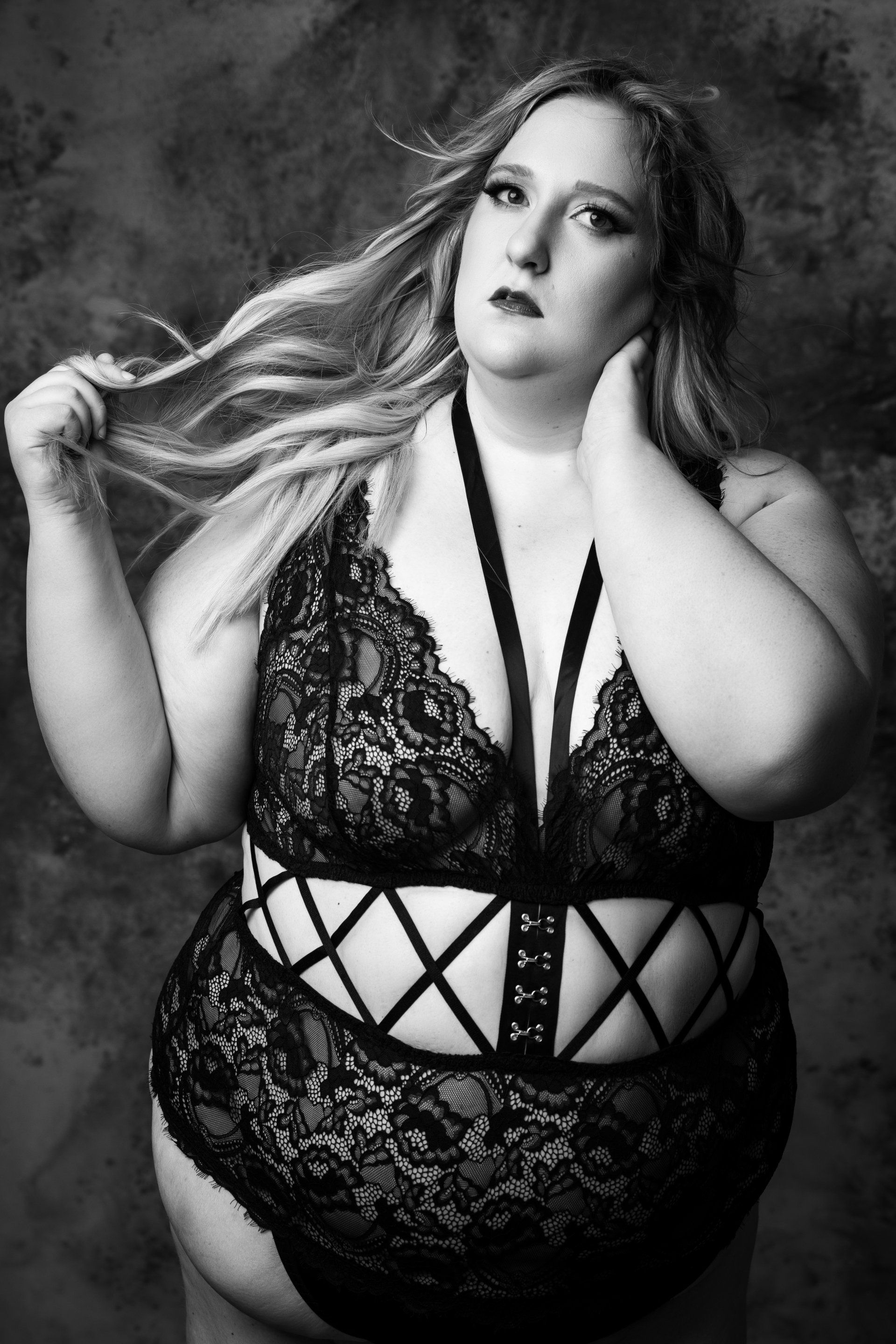 plus size boudoir