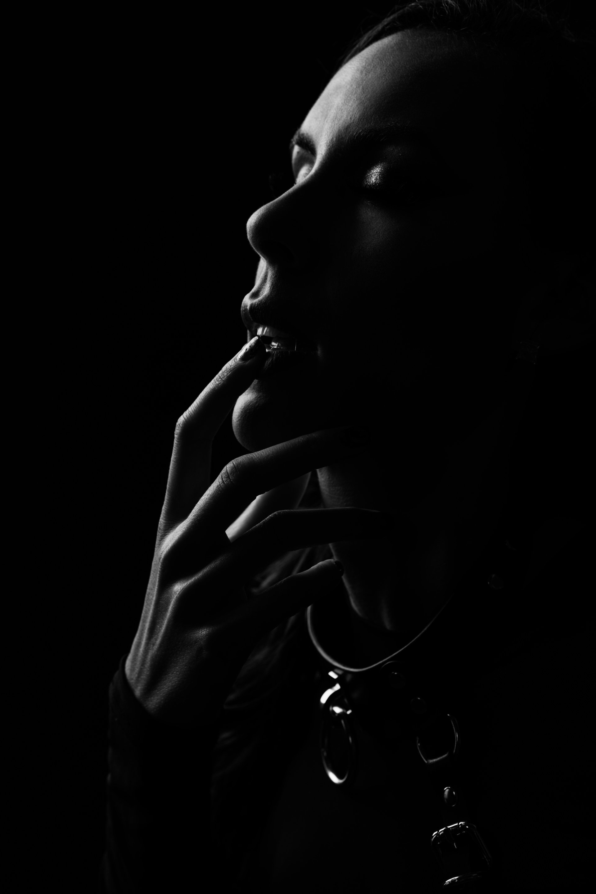 Black and White Ms. C | Boudoir Photo Shoot, SLC
