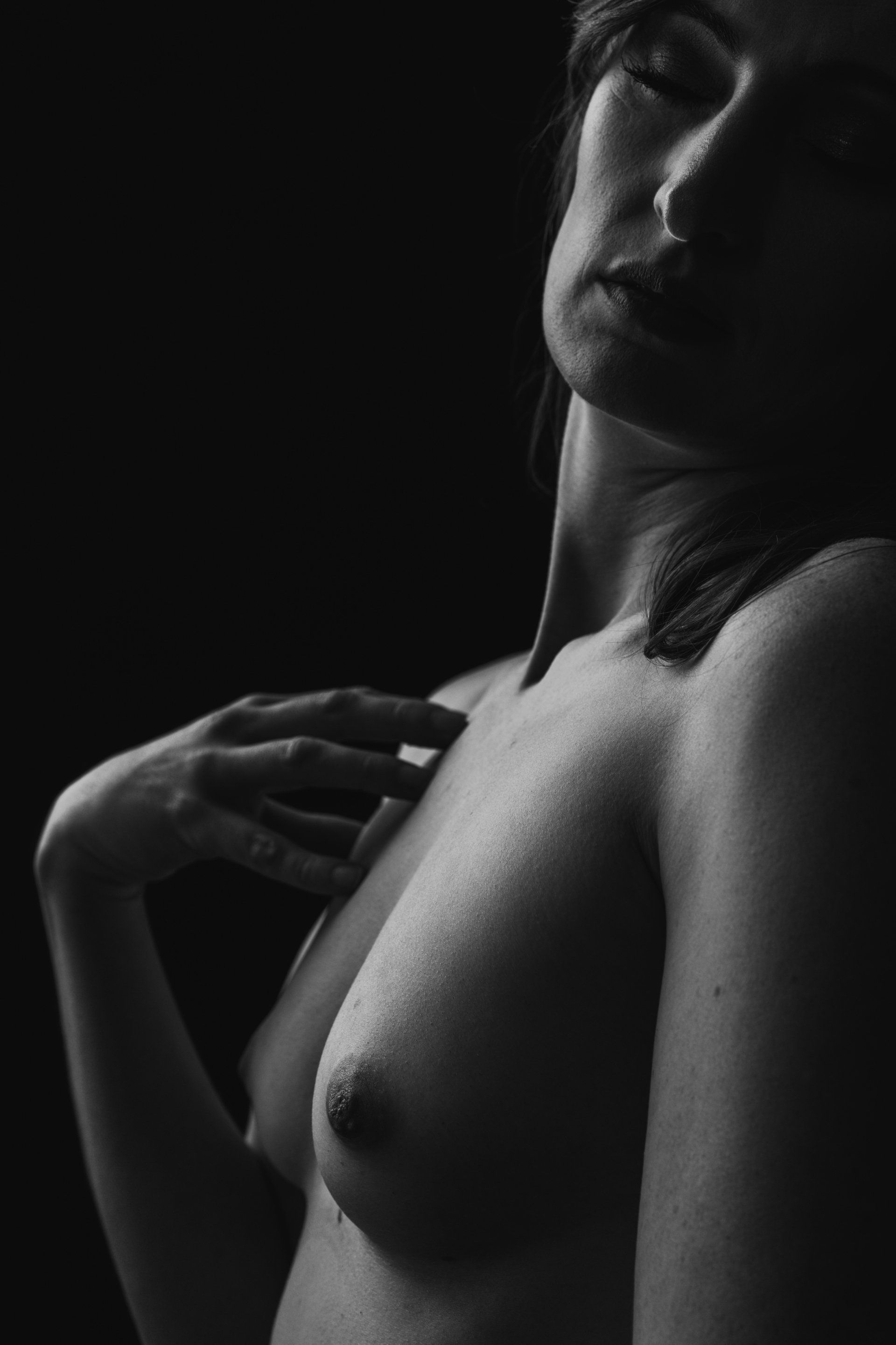 A boobs for Utah Boudoir Photoshoot