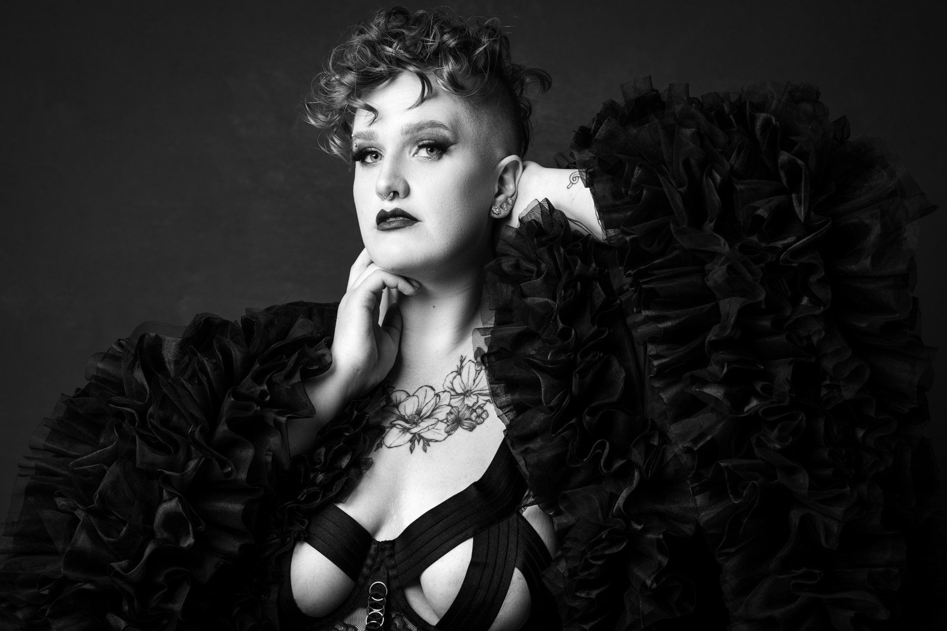 woman wearing murder robe