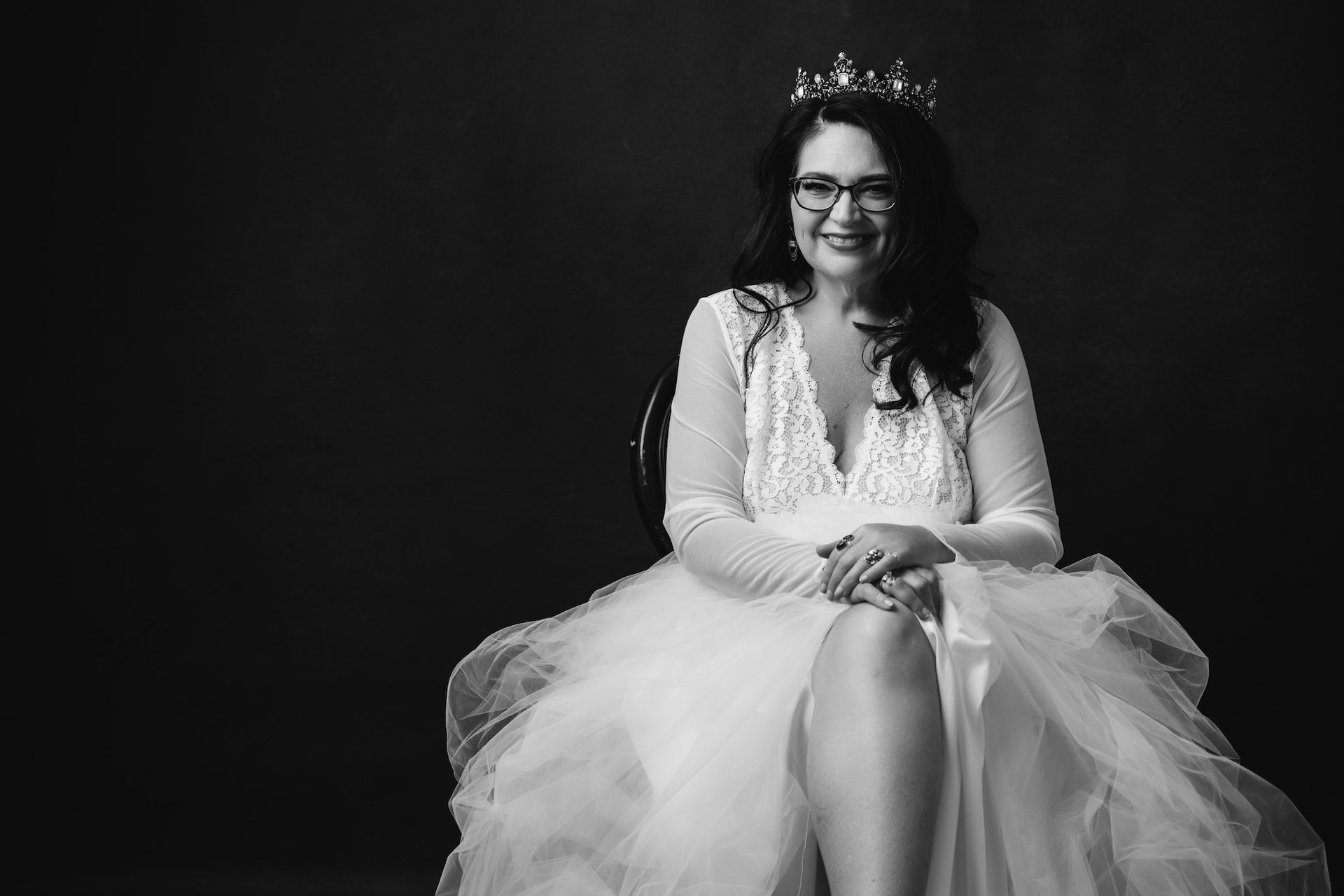 sexy portrait with glasses