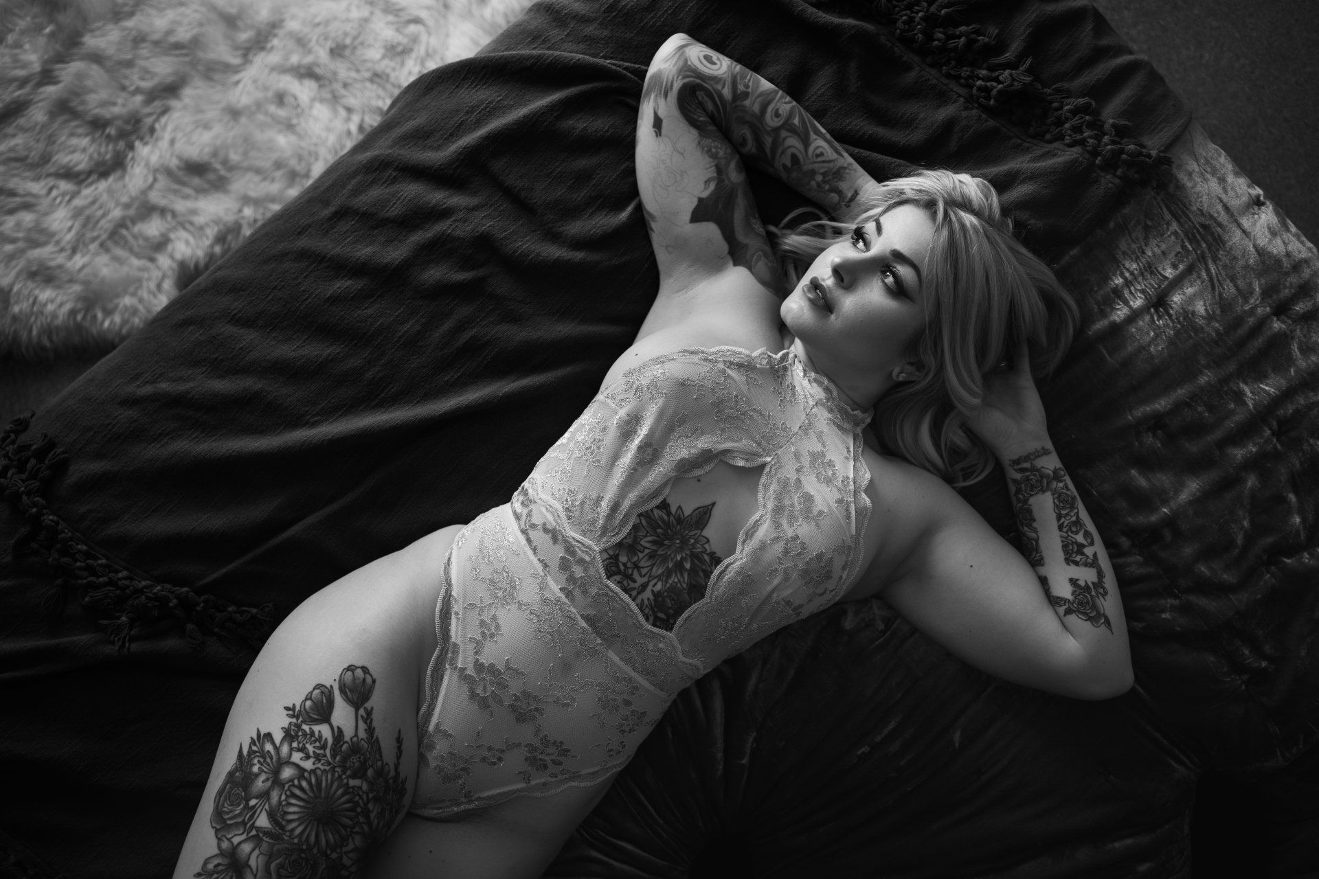 sexy bridal photography