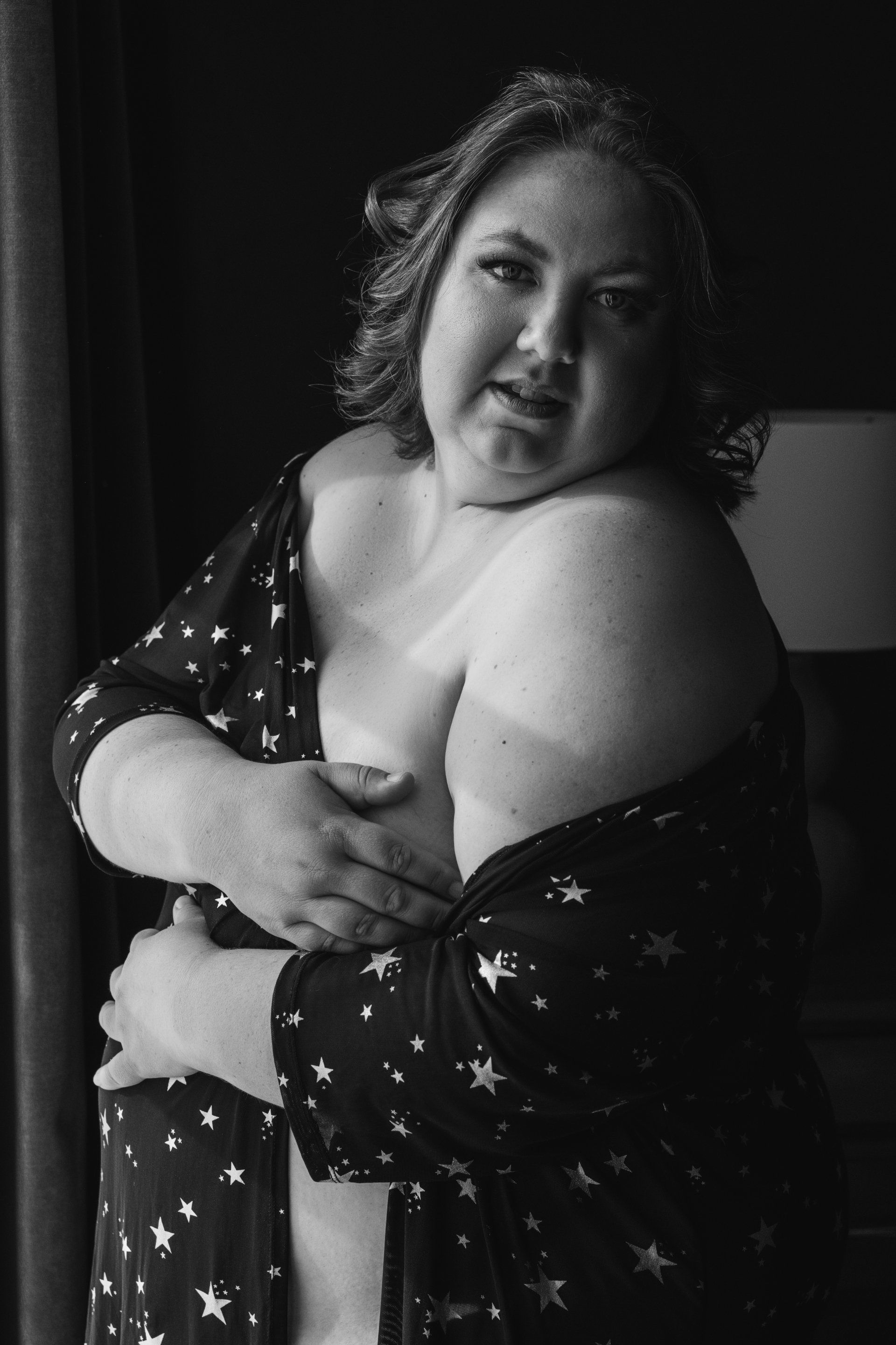 curvy girl boudoir