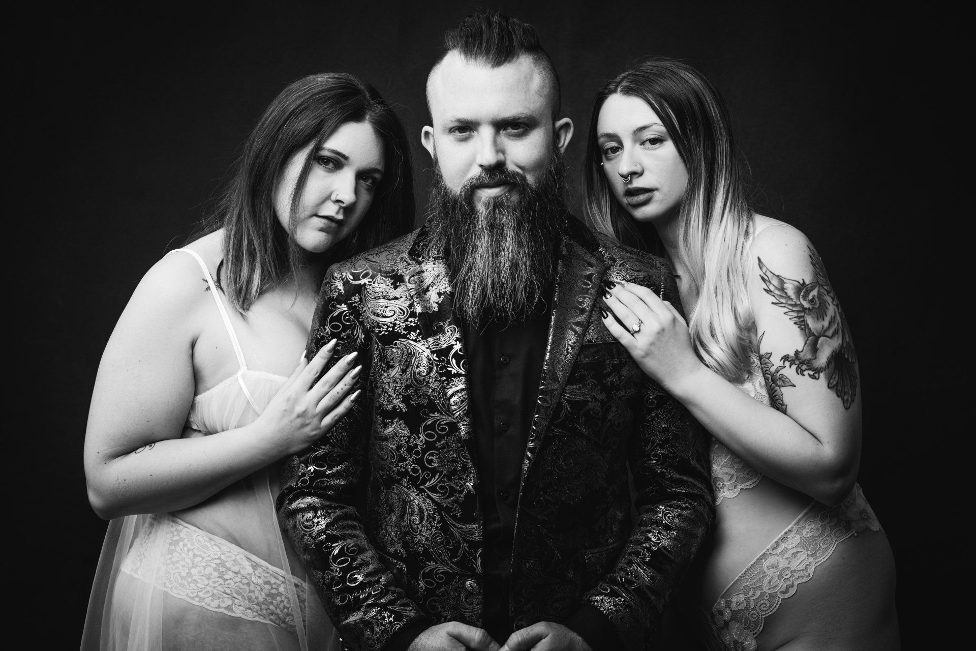 portrait of a throuple