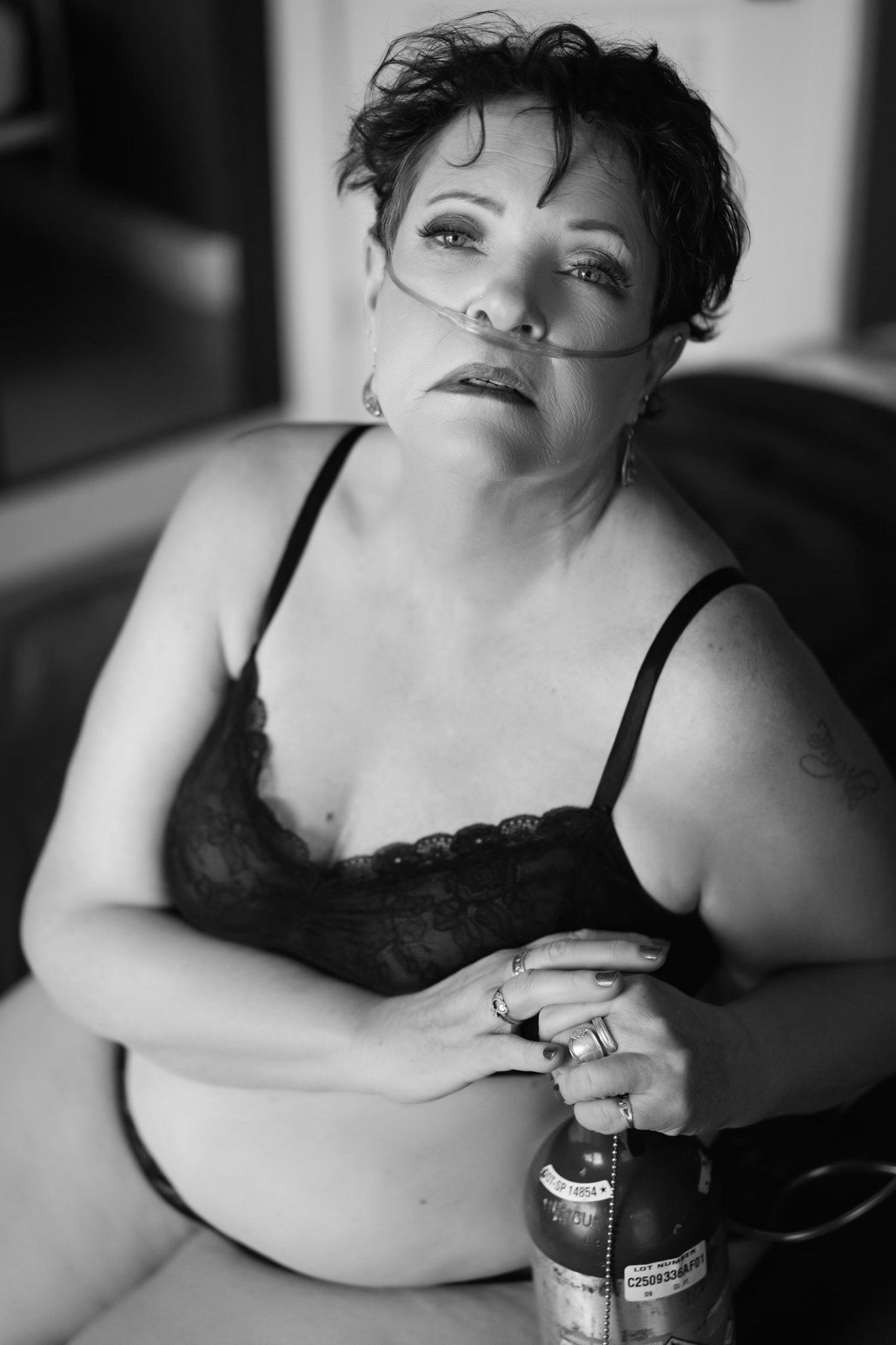 boudoir with a disability