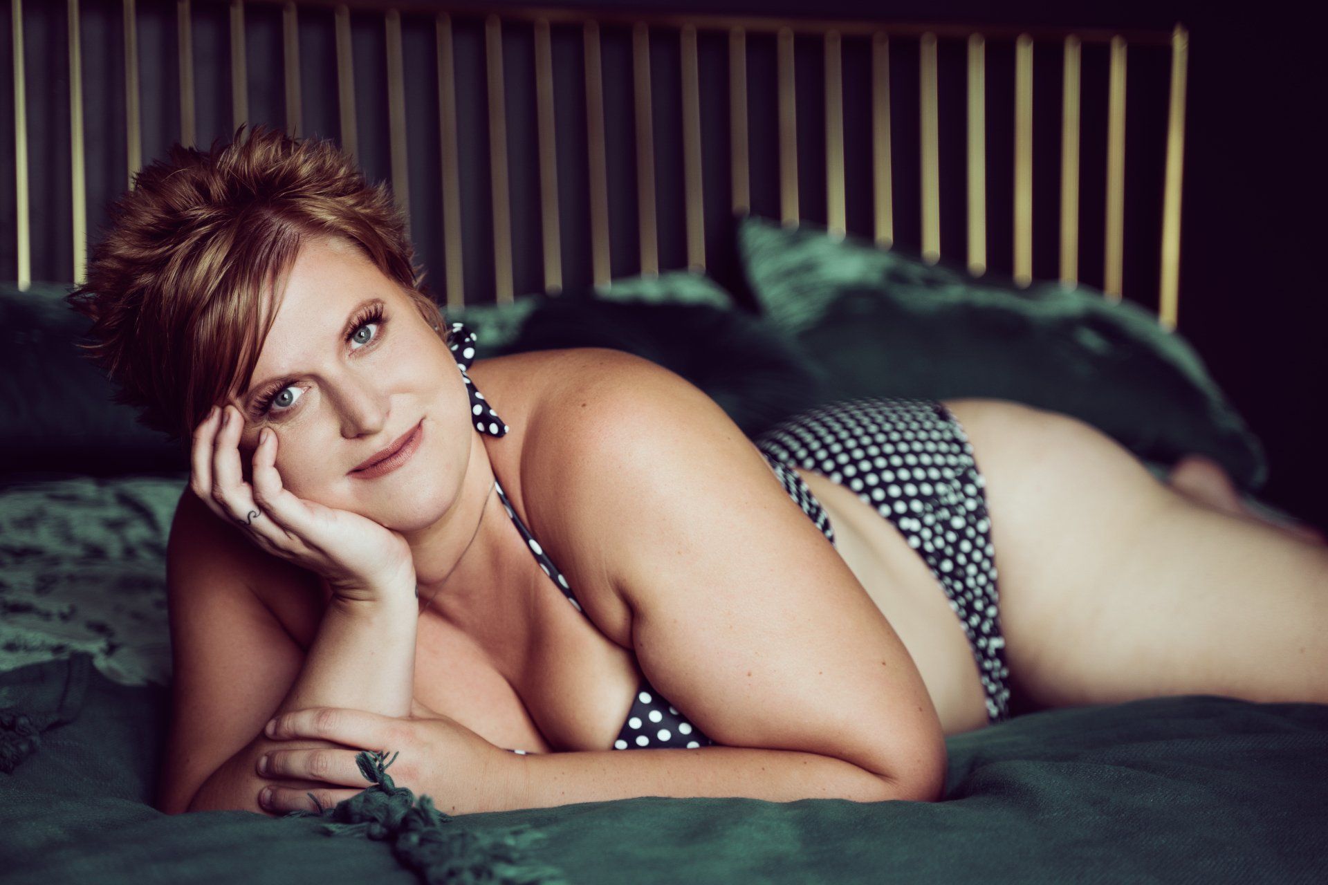 Ms. M in Bed | Boudoir Photo Shoot Ogden, Utah