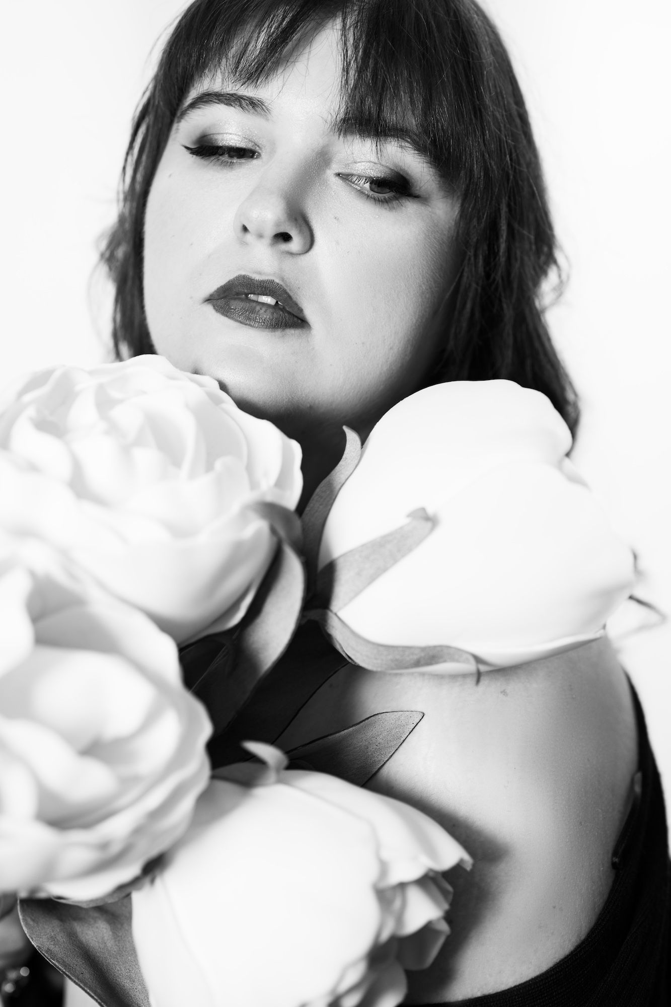 photo shoot with flowers Ogden Utah