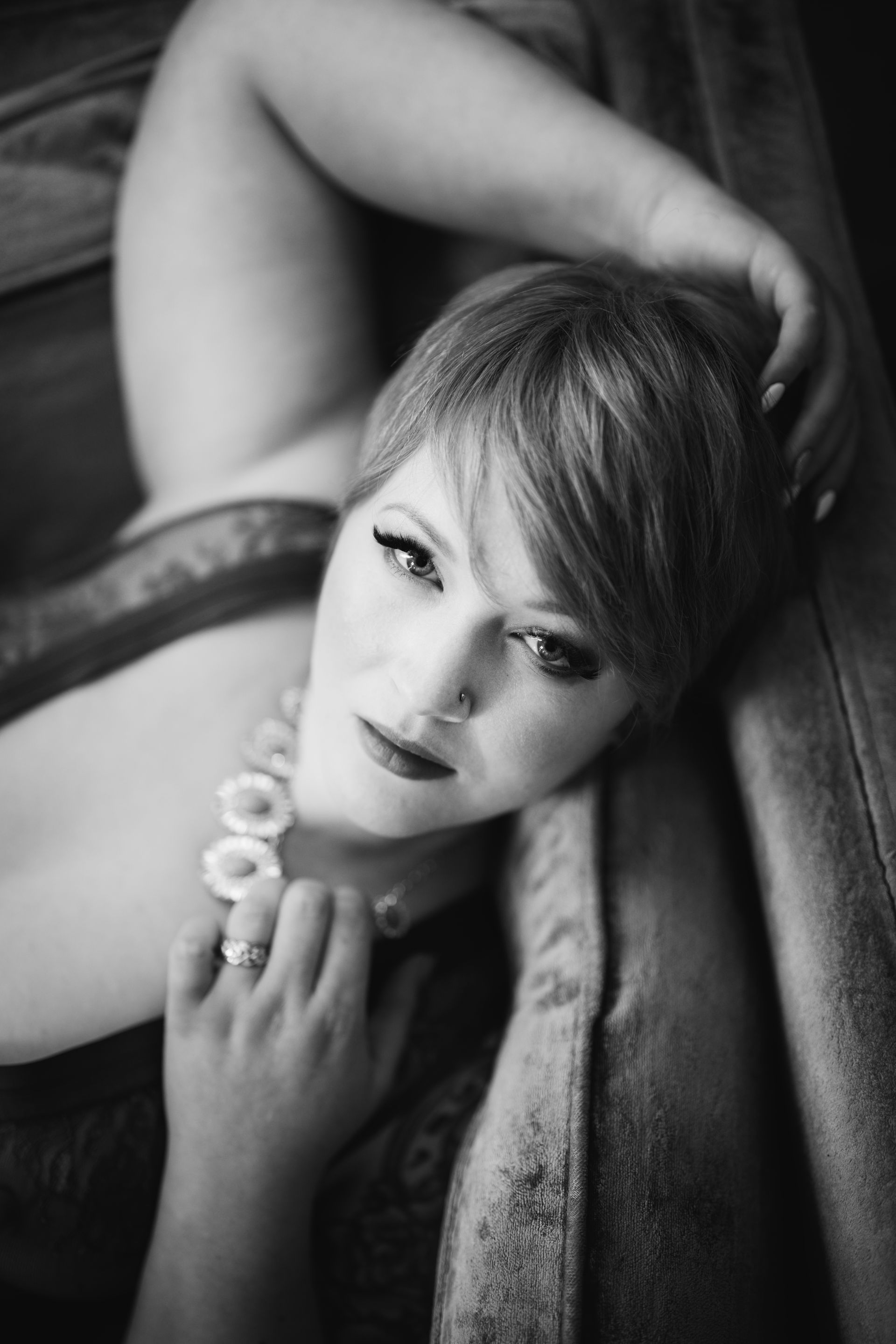 boudoir photo shoot Salt Lake area