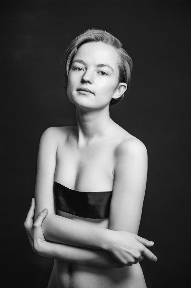 black and white boudoir Ogden Utah