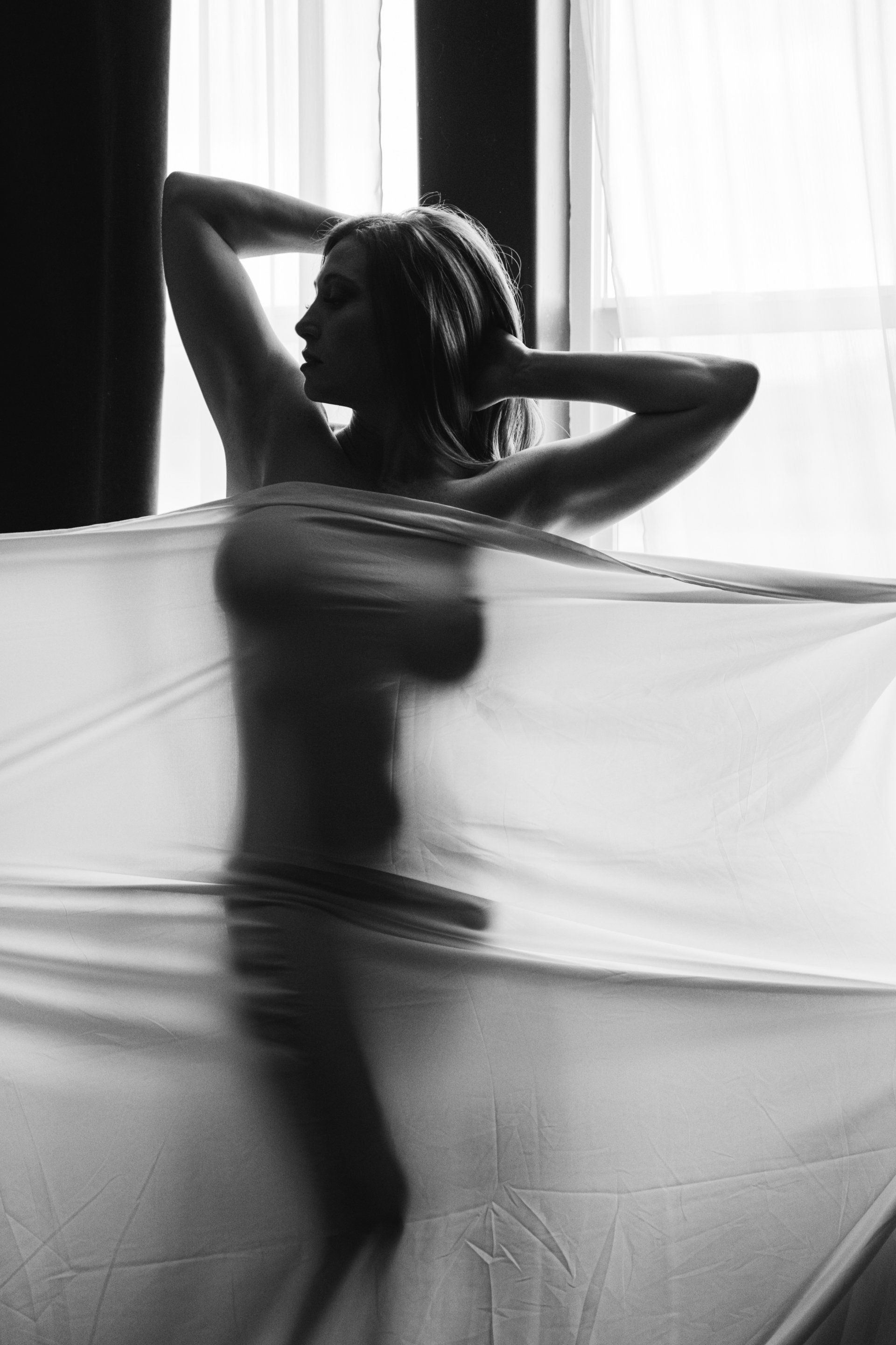 boudoir white sheet set