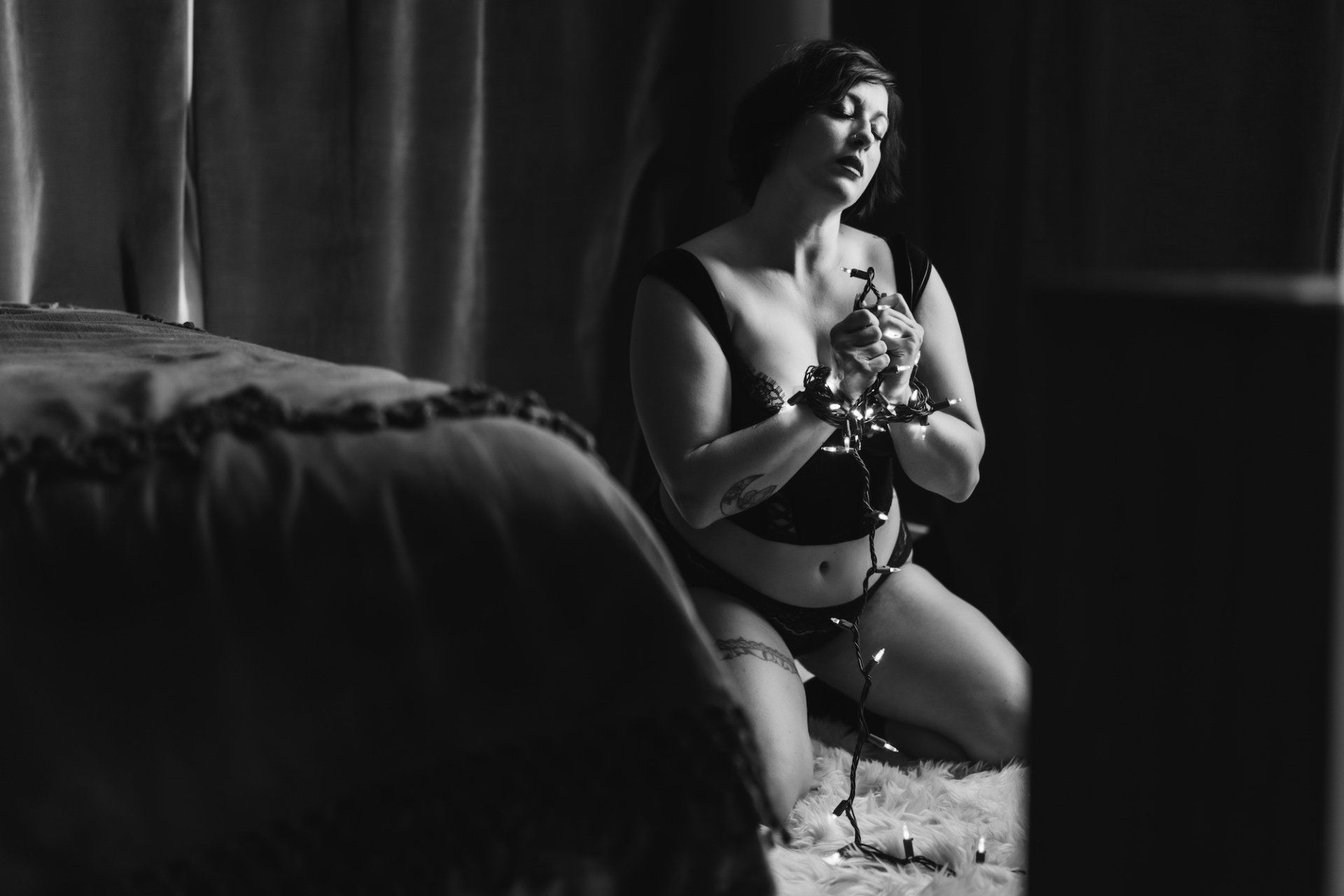 Christmas boudoir Ogden Utah