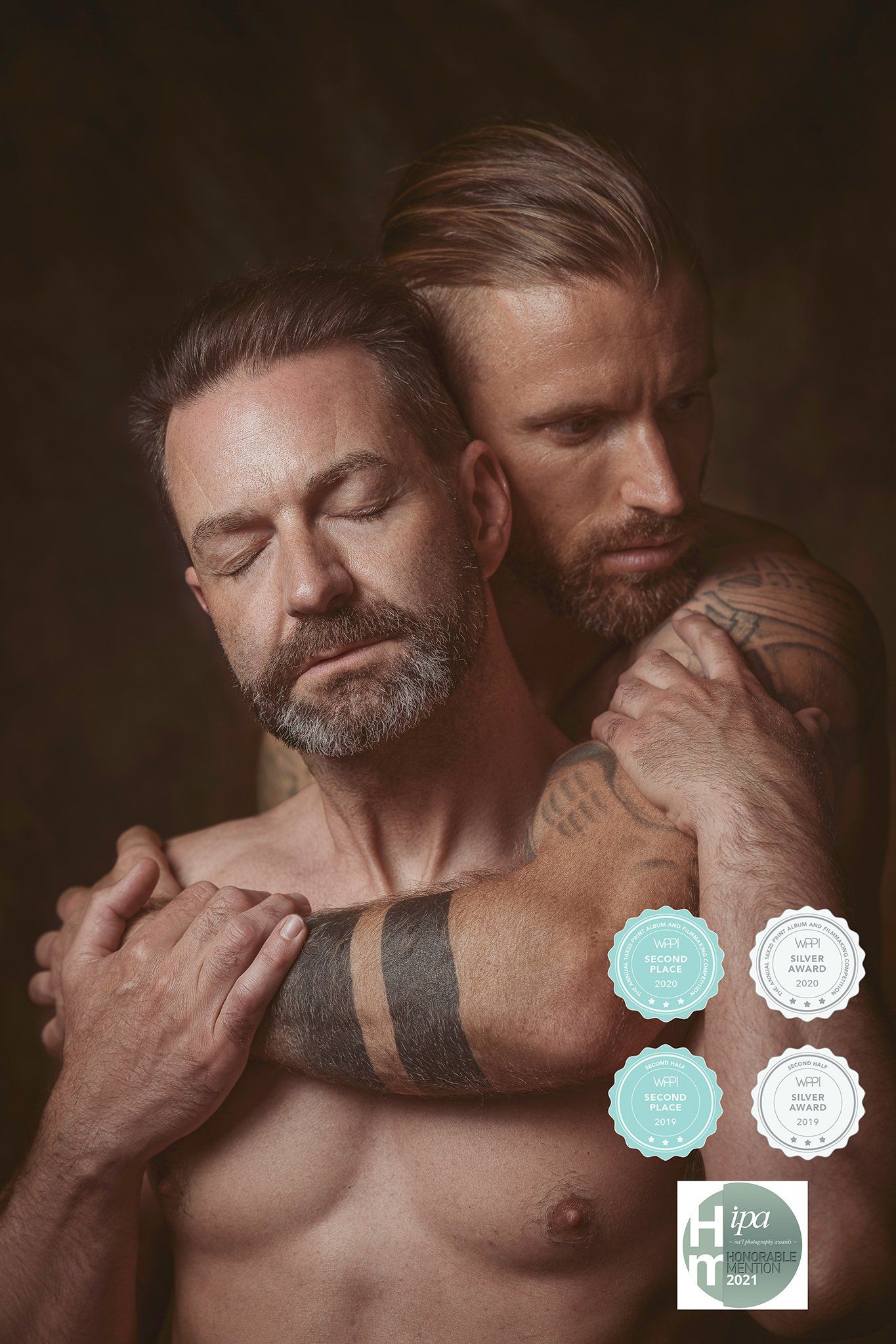 gay couple, award winning portrait