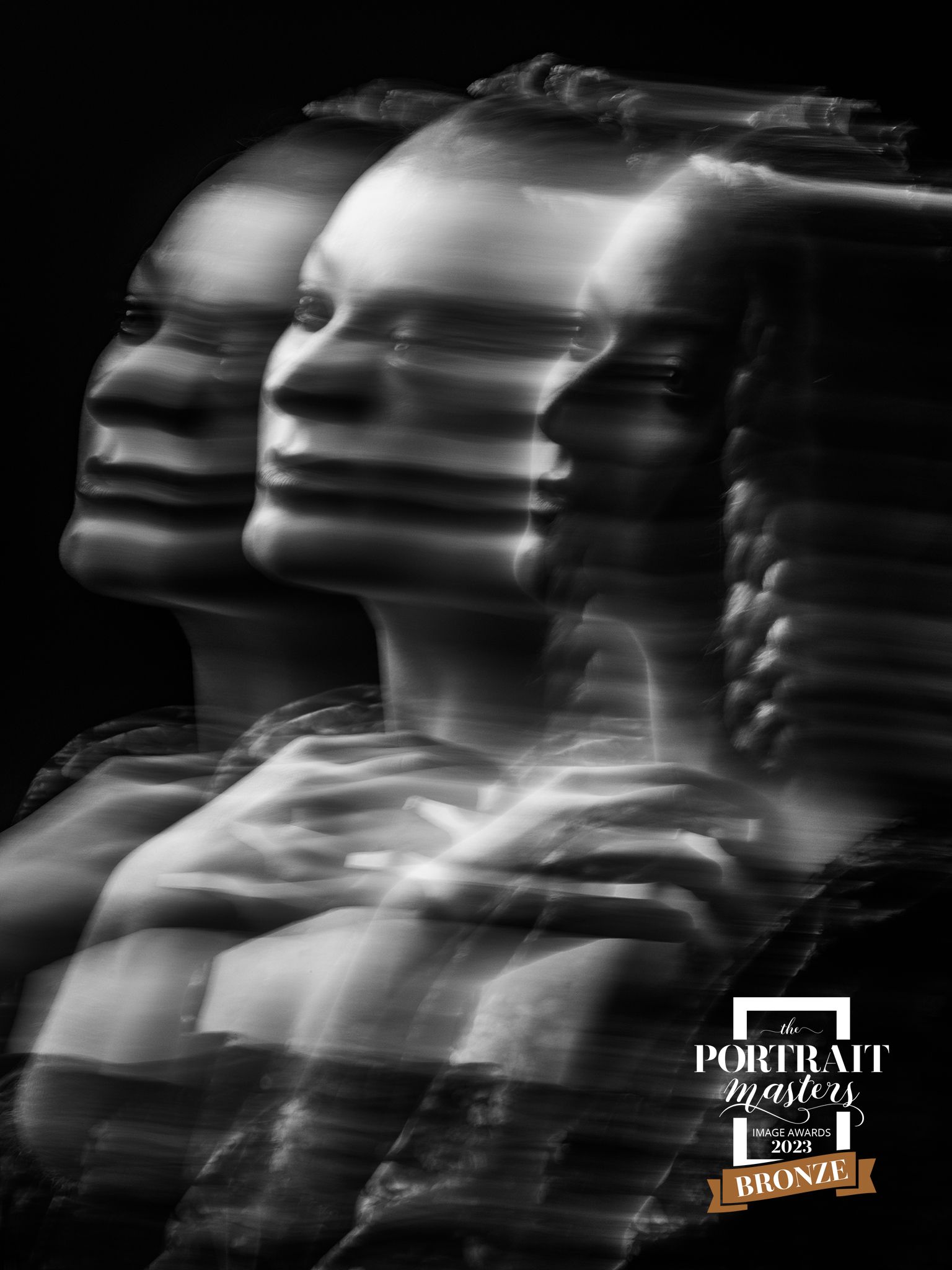 abstract portraits of a woman