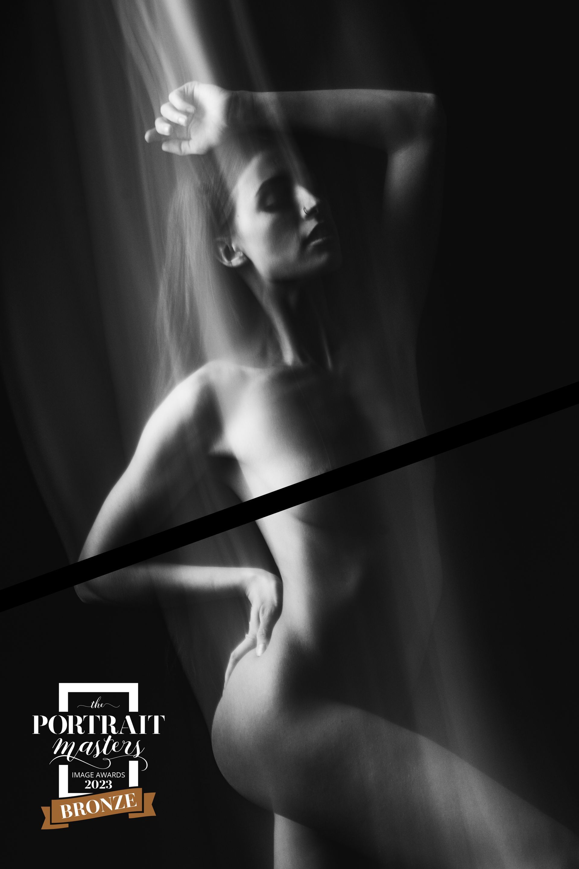 abstract portrait of a woman