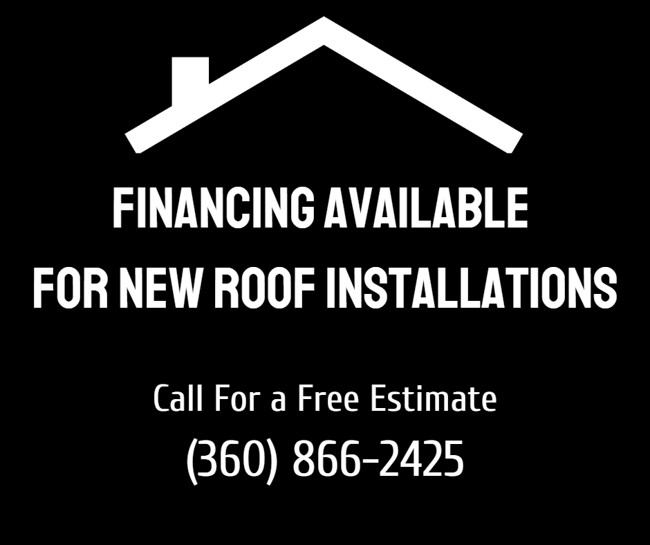 Financing available for roofing needs.