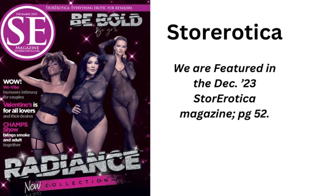 A magazine cover that says be bold radiance on it