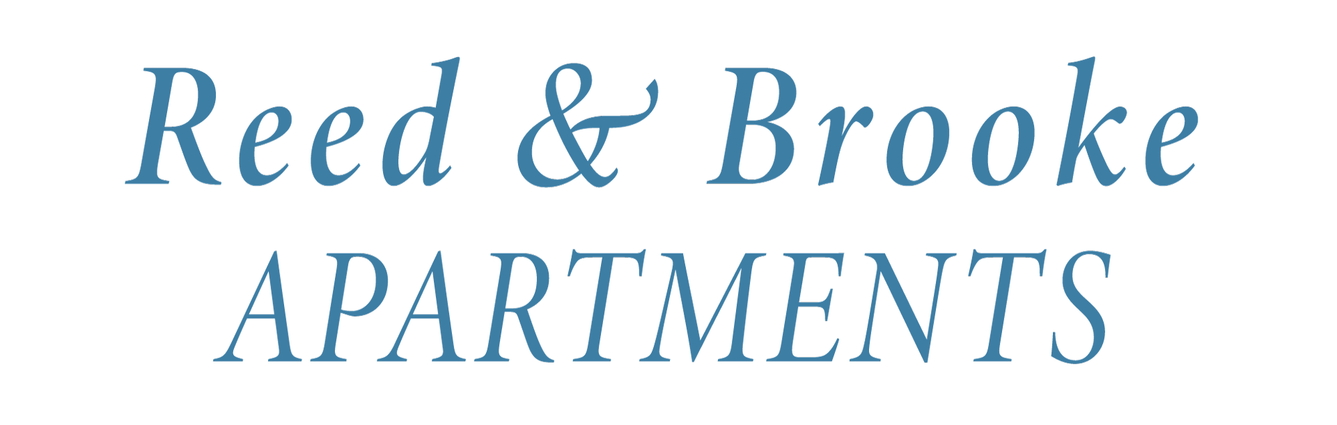 Reed and Brooke Apartments Logo - Click to go to home page