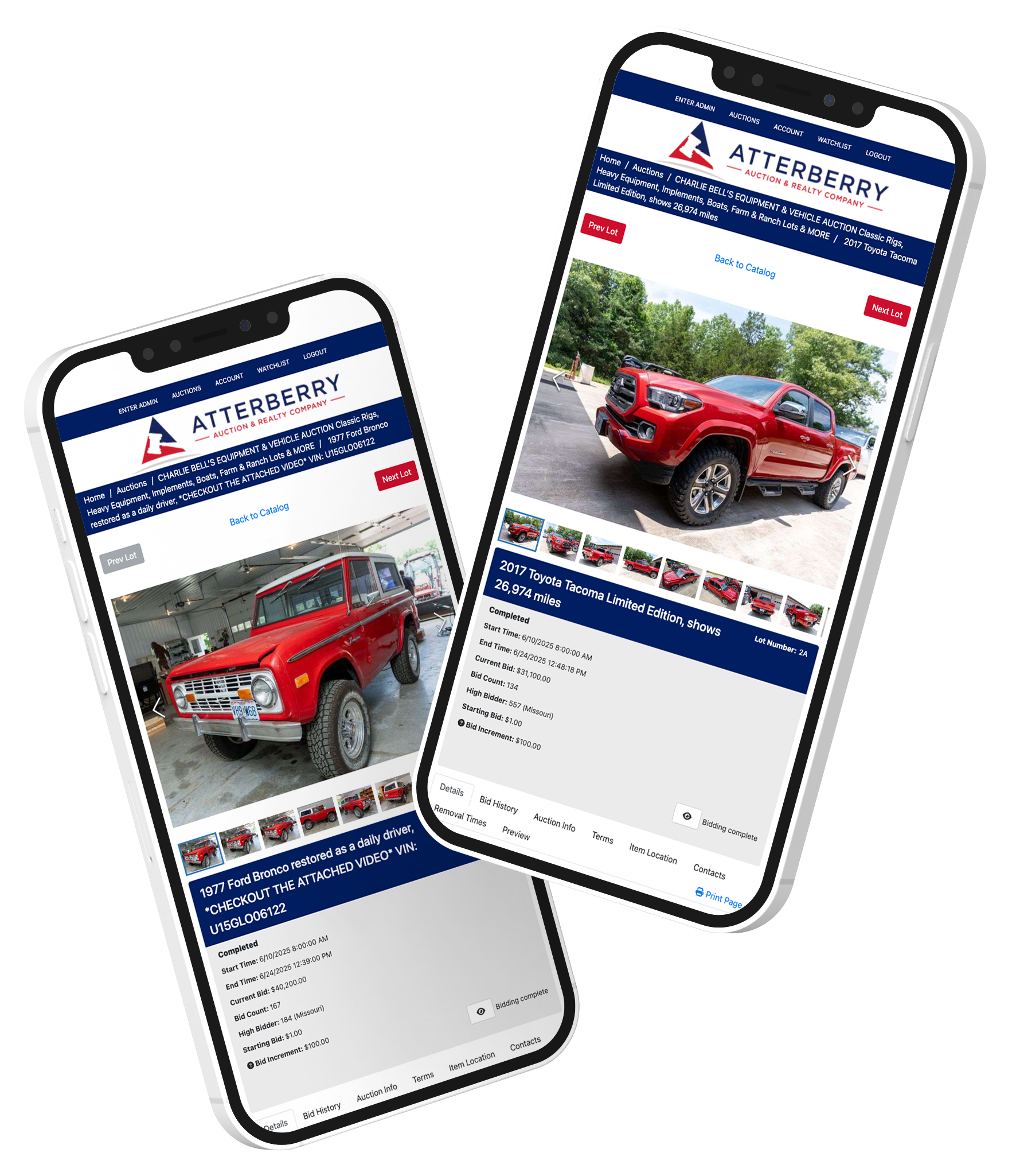Place A Winning Bid On Atterberry Auction's Real Estate & Personal Property Auctions.