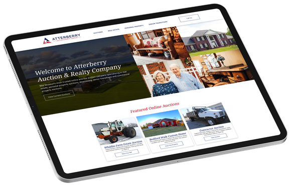 With Atterberry Auction & Realty Co.’s Online Auctions in Mid-MO, You Can Sell From Your Tablet!