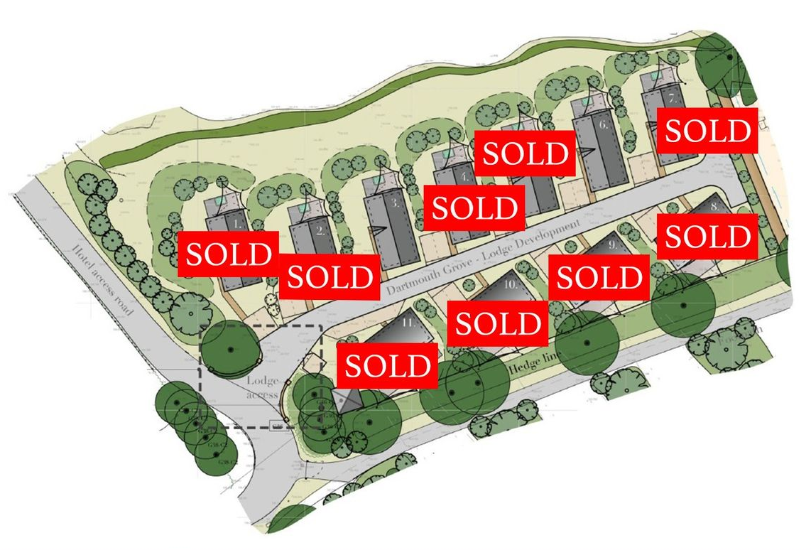 A map of a house that has been sold