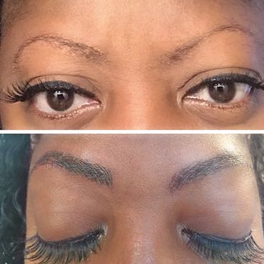 Microblading Client