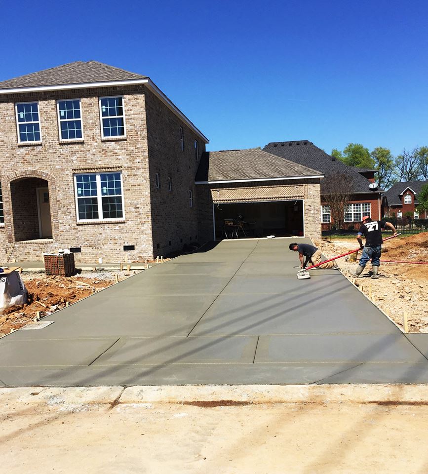 custom brick driveway Franklin, TN