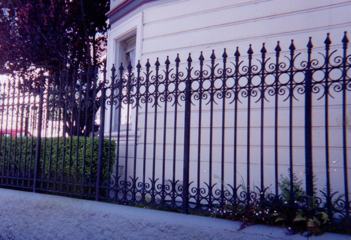 Iron Garden Fence — San Francisco, CA — International Ornamental Iron Works
