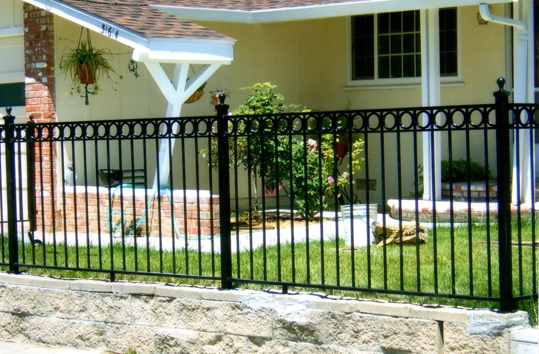 New Aluminum Fence — San Francisco, CA — International Ornamental Iron Works