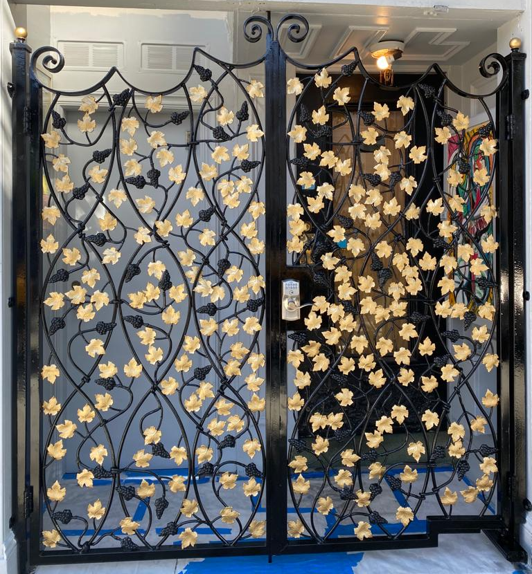 Large Residential Security Gates — San Francisco, CA — International Ornamental Iron Works