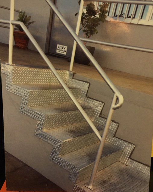 Steel Ramp — San Francisco, CA — International Ornamental Iron Works