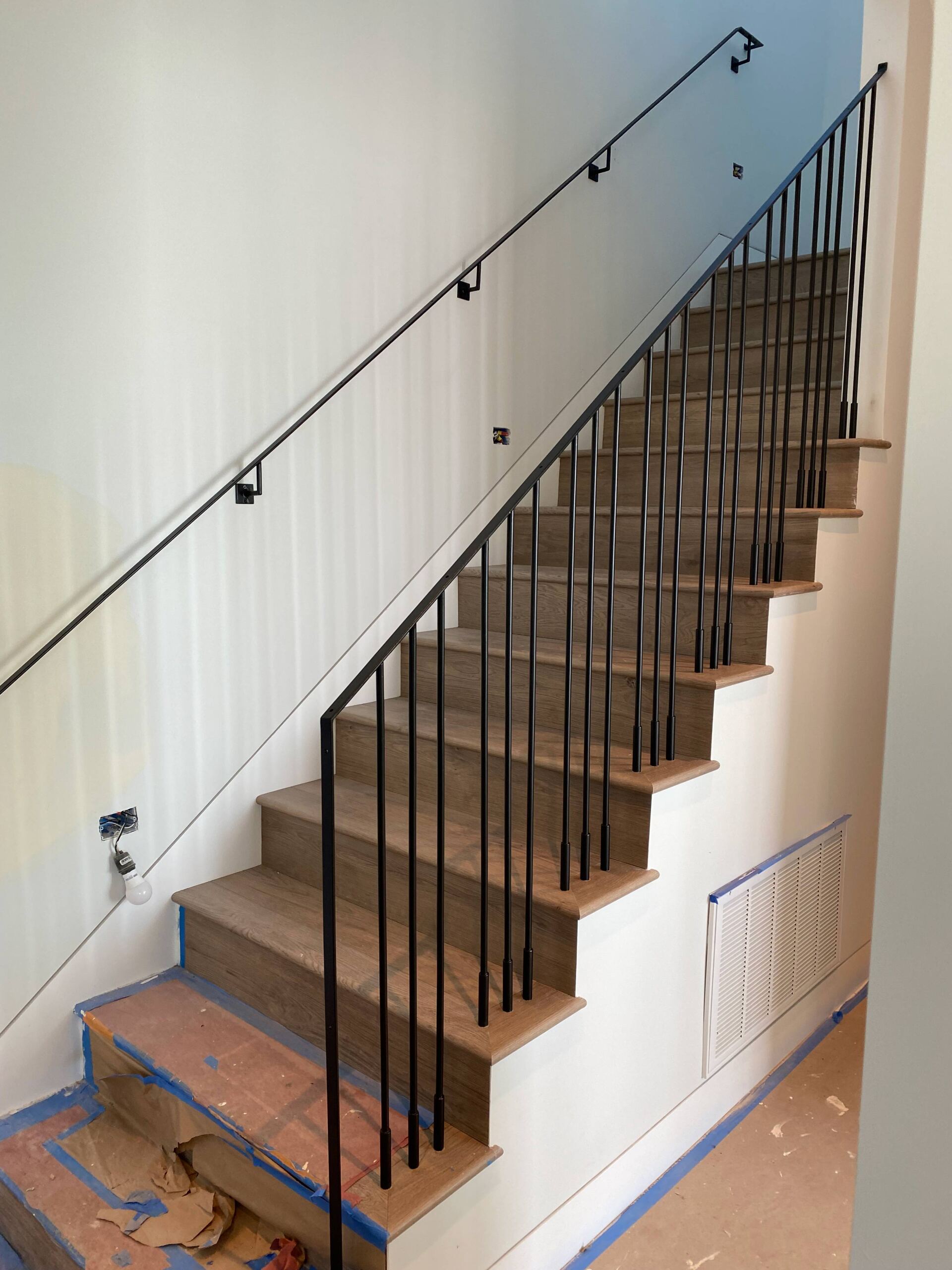 Straight Stair Railing — San Francisco, CA — International Ornamental Iron Works