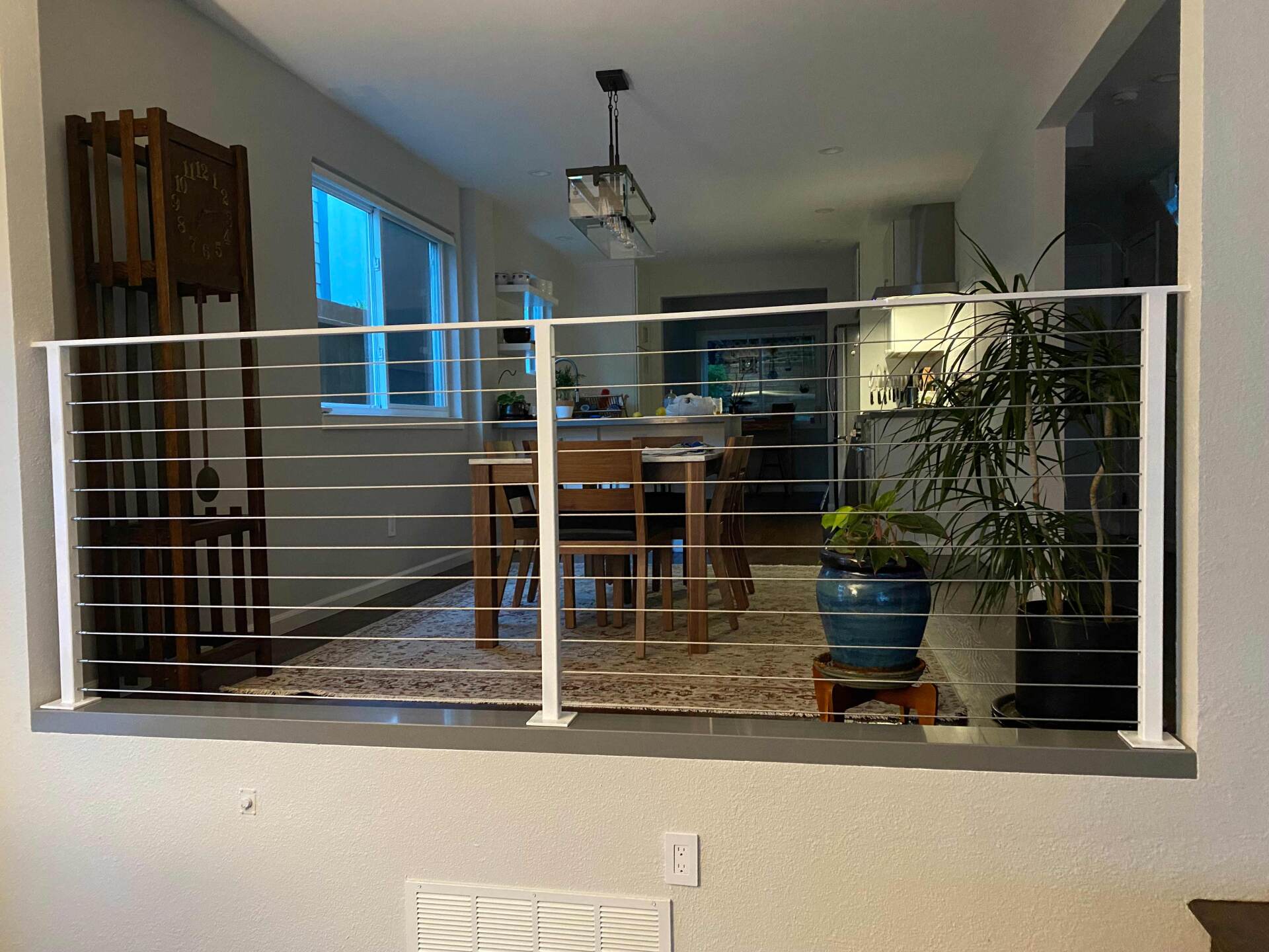 White Handrail — San Francisco, CA — International Ornamental Iron Works