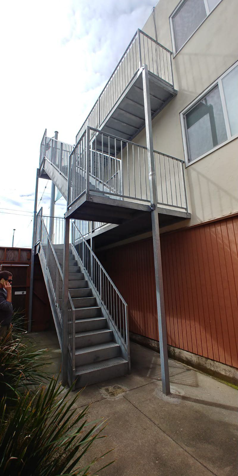 Aluminum Stair Railings — San Francisco, CA — International Ornamental Iron Works