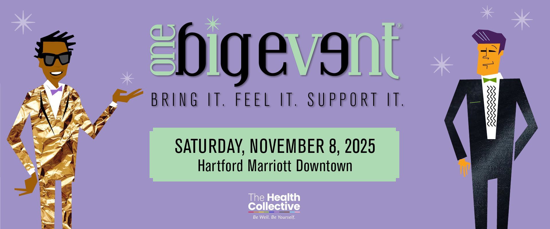 One Big Event
Satuday, November 8th, 2025
Hartford Marriott Downtown