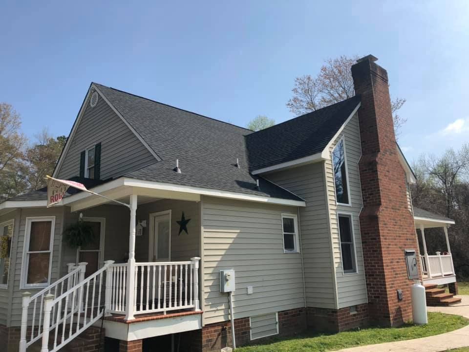 House With Asphalt Roof — South Prince George, VA — Premier Roofing Inc.