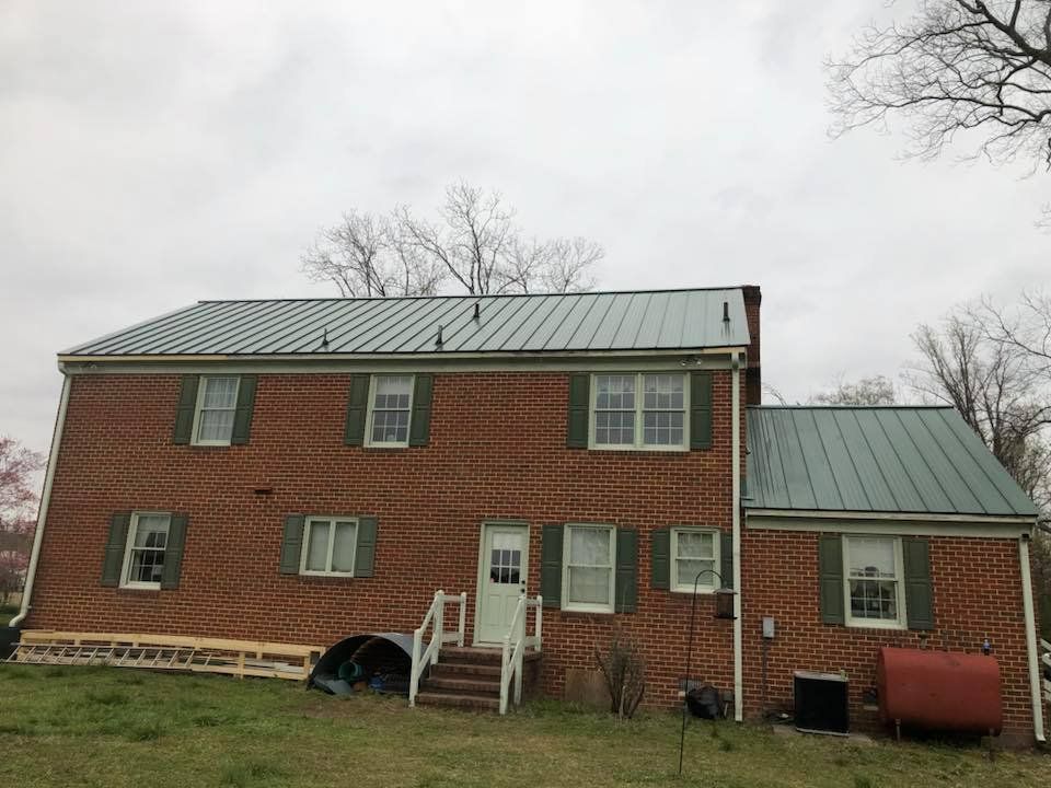 Brick House — South Prince George, VA — Premier Roofing Inc.