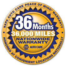 36 Months / 36,000 Miles Nationwide Warranty  | Hayden Car Clinic