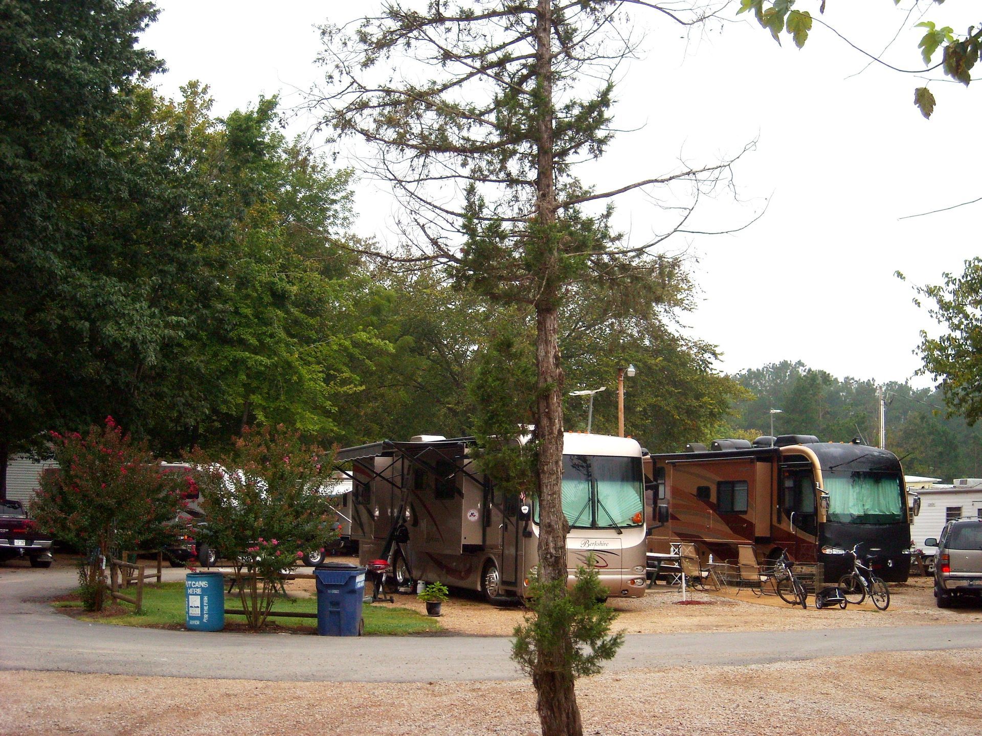 extra large rv sites with full hookups at copper johns resort