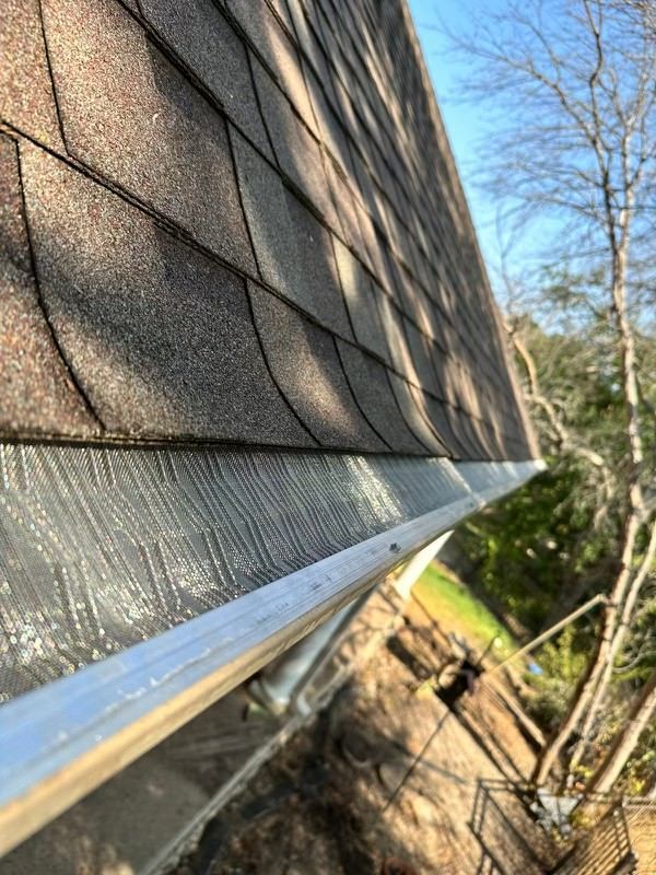 Empty Roof Gutter — Fort Worth, TX — The Rain Man