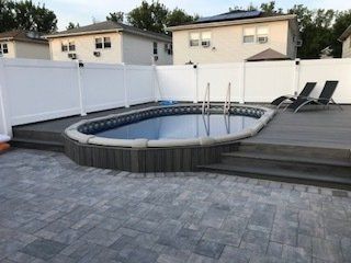 Pool Deck Materials — Staten Island, NY — Decks R Us