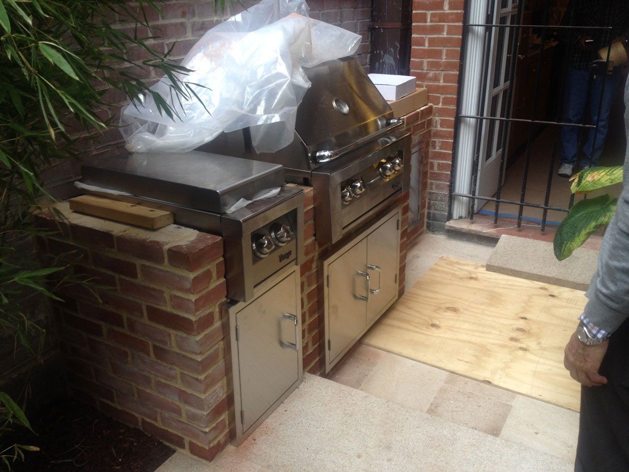 Custom Outdoor Kitchen — Staten Island, NY — Decks R Us