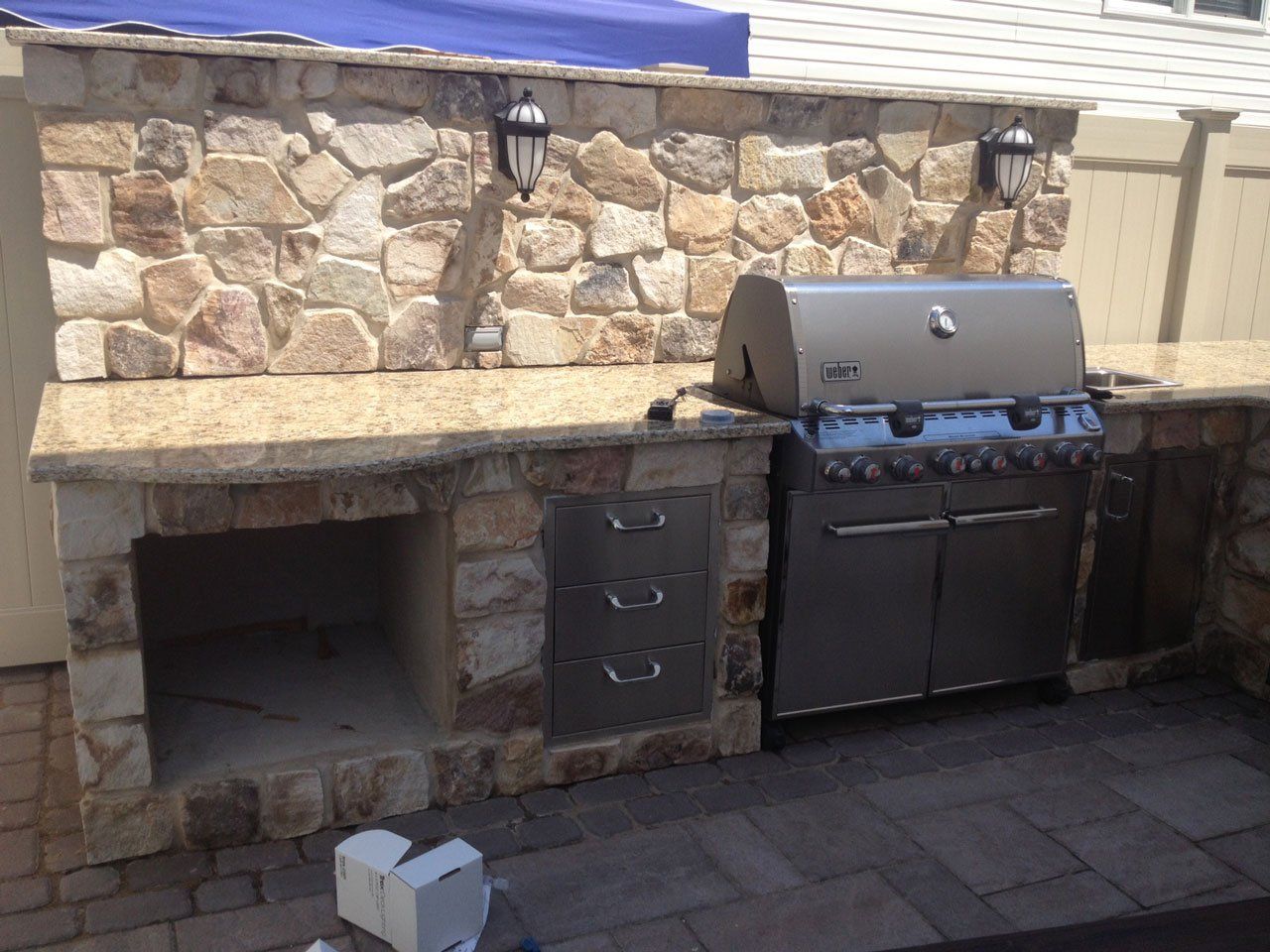 Patio Kitchen — Staten Island, NY — Decks R Us
